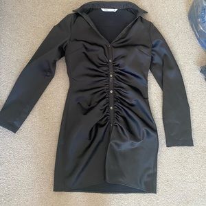 Zara black mini dress